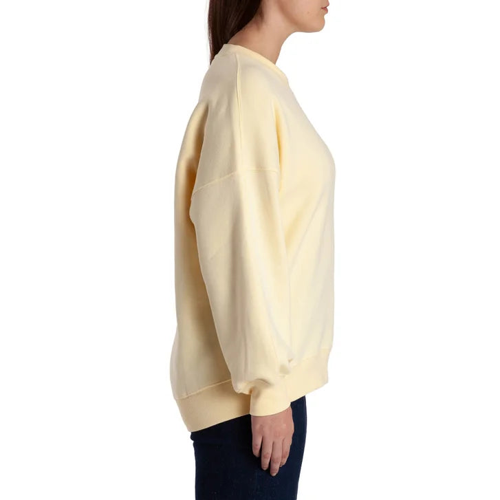 Lazypants Women's Fleece High-low Crewneck Sweatshirt