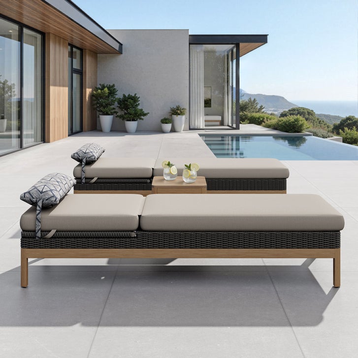 Palermo 3-piece Patio Lounger Set