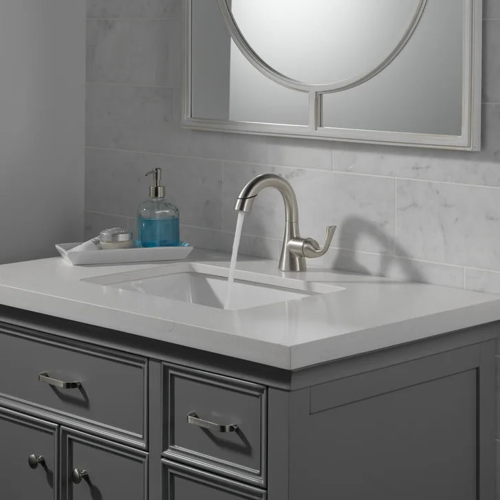 Delta Lampard Single Handle Pull-down Bathroom Faucet