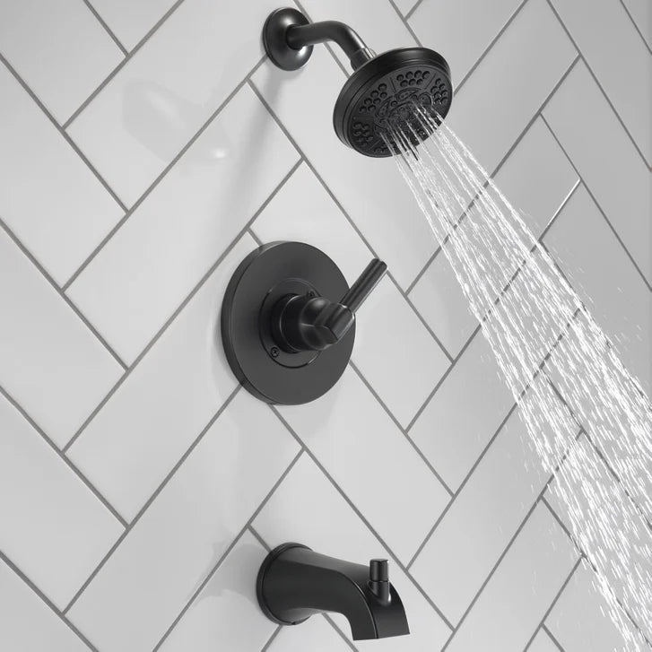 Delta Becker Monitor 14 Series Single Handle Tub and Shower Faucet