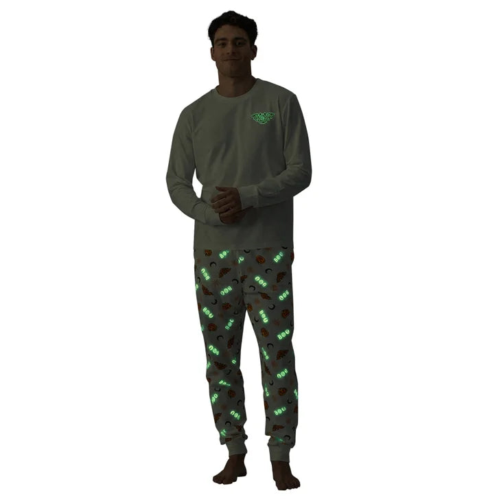 Jammers Glow-In-The-Dark Halloween Family Pajama Set, 2-piece