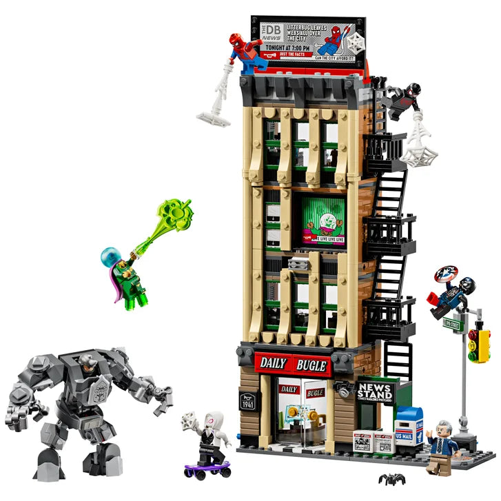 LEGO Marvel Spider-Man vs. Mysterio: The Daily Bugle 76342