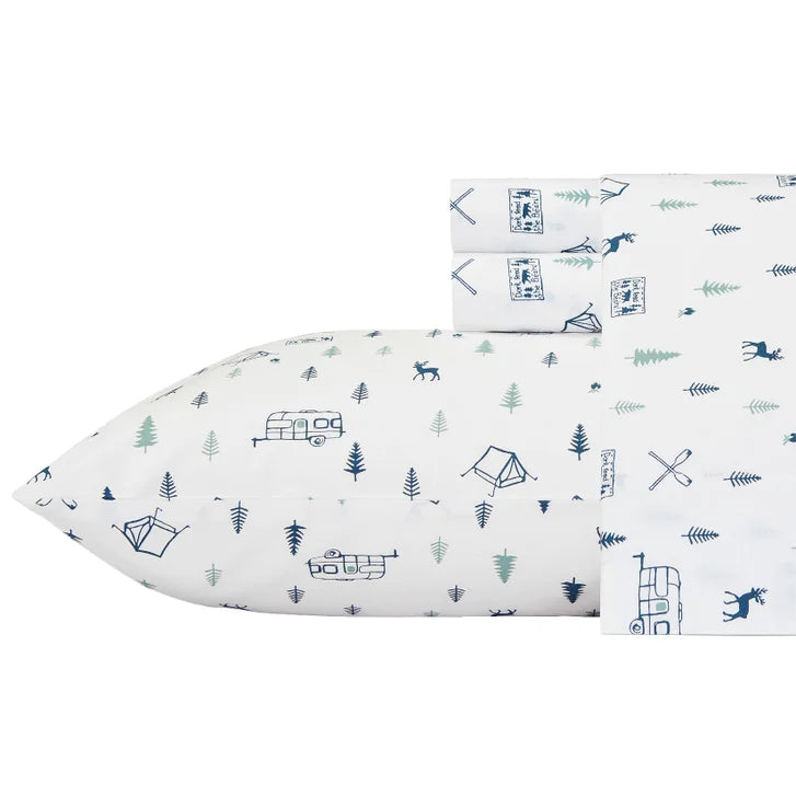 Eddie Bauer - Cotton Percale Sheet Set