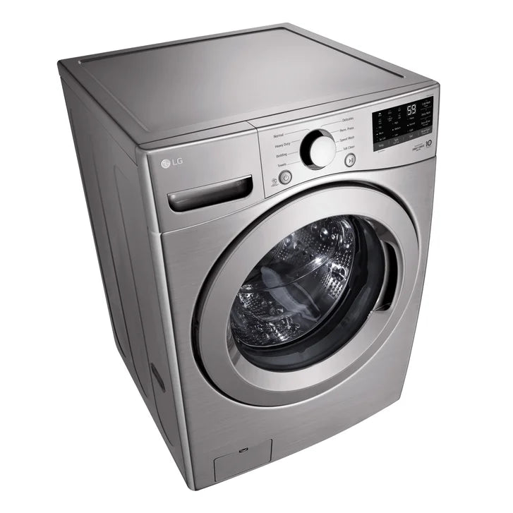 LG 5.2 cu. ft. Graphite Steel Ultra Large Capacity Front Load Washer with 6Motion Technology