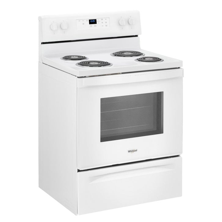Whirlpool 30 in 4.8 cu ft. Electric 4 Burner Range