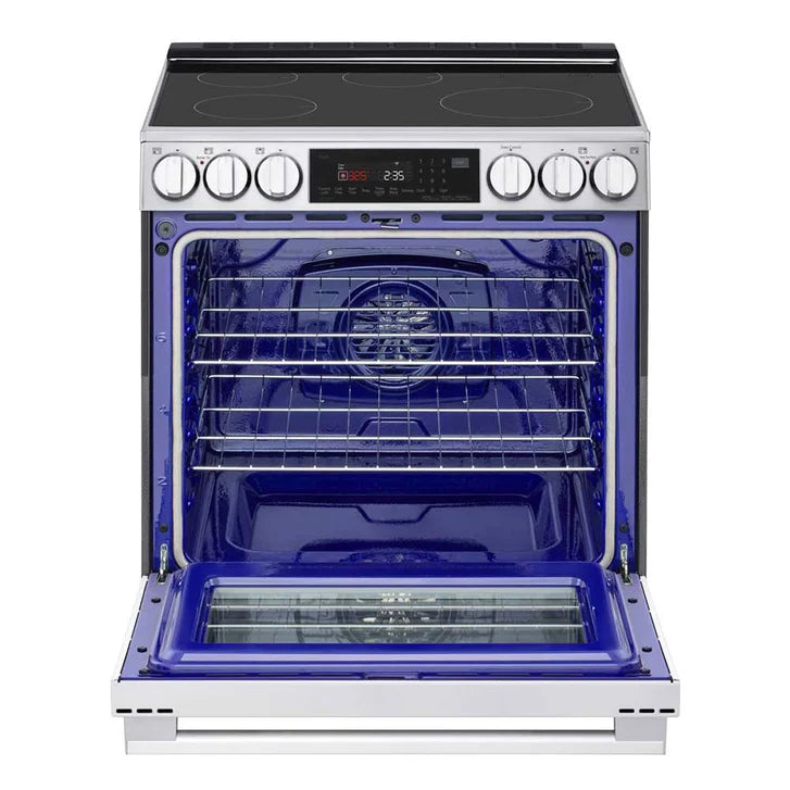 LG 30 in. 6.3 cu ft. Stainless Steel Slide-In Induction Range with ProBake Convection and Air Sous Vide