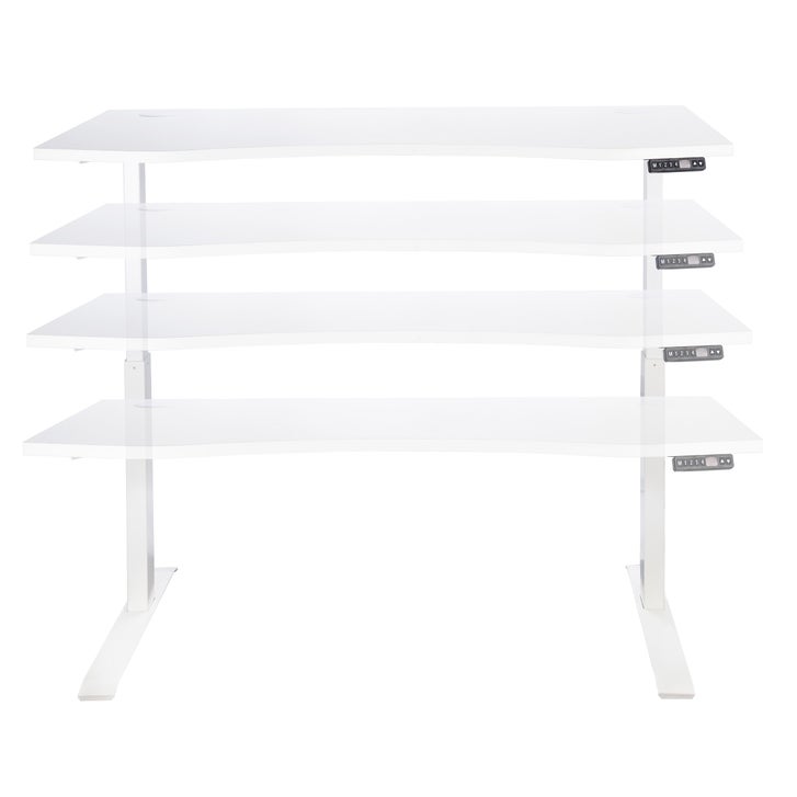 Motionwise 152.4 cm x 76.2 cm (60 in. x 30 in.) Height Adjustable Desk