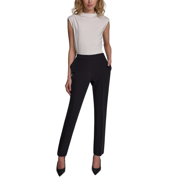 DKNY Women’s Slim Pull-on Pant