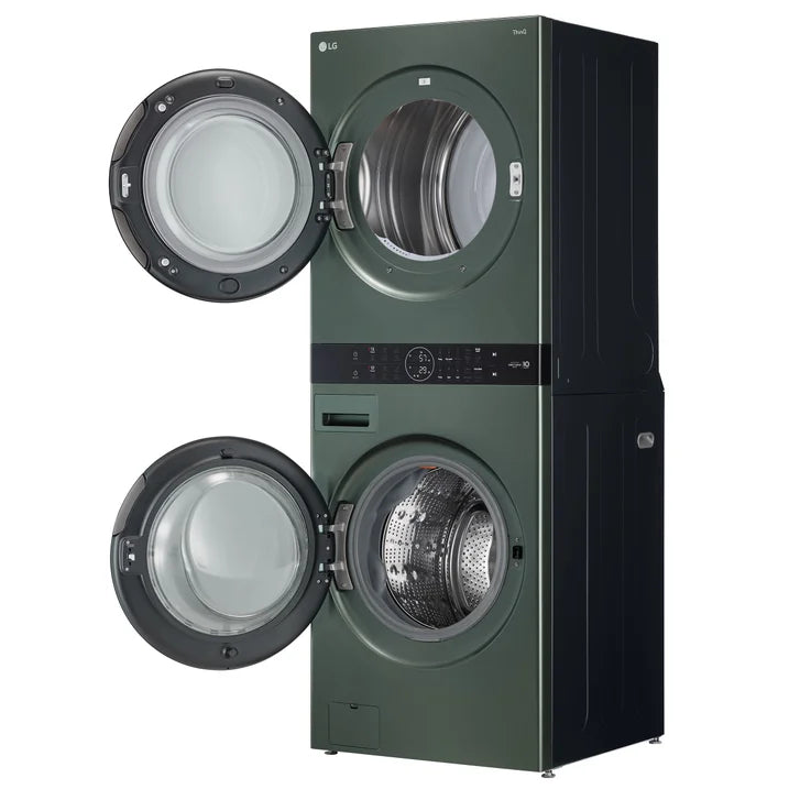 LG Single Unit Front Load WashTower with 5.2 cu ft. Steam Washer and 7.4 cu ft. Electric Steam Dryer