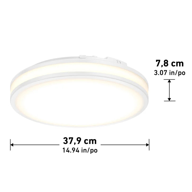 Artika Hemisphere Flush Mount Light