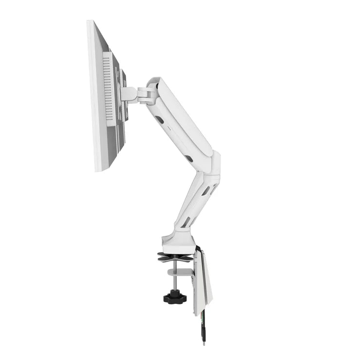 Bestar Upstand 76.2 cm x 152.4 cm (30 in. x 60 in.) Height Adjustable Desk with Dual Monitor Arm