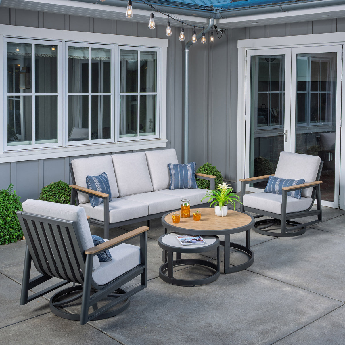 Sara 5-piece Patio Conversation Set