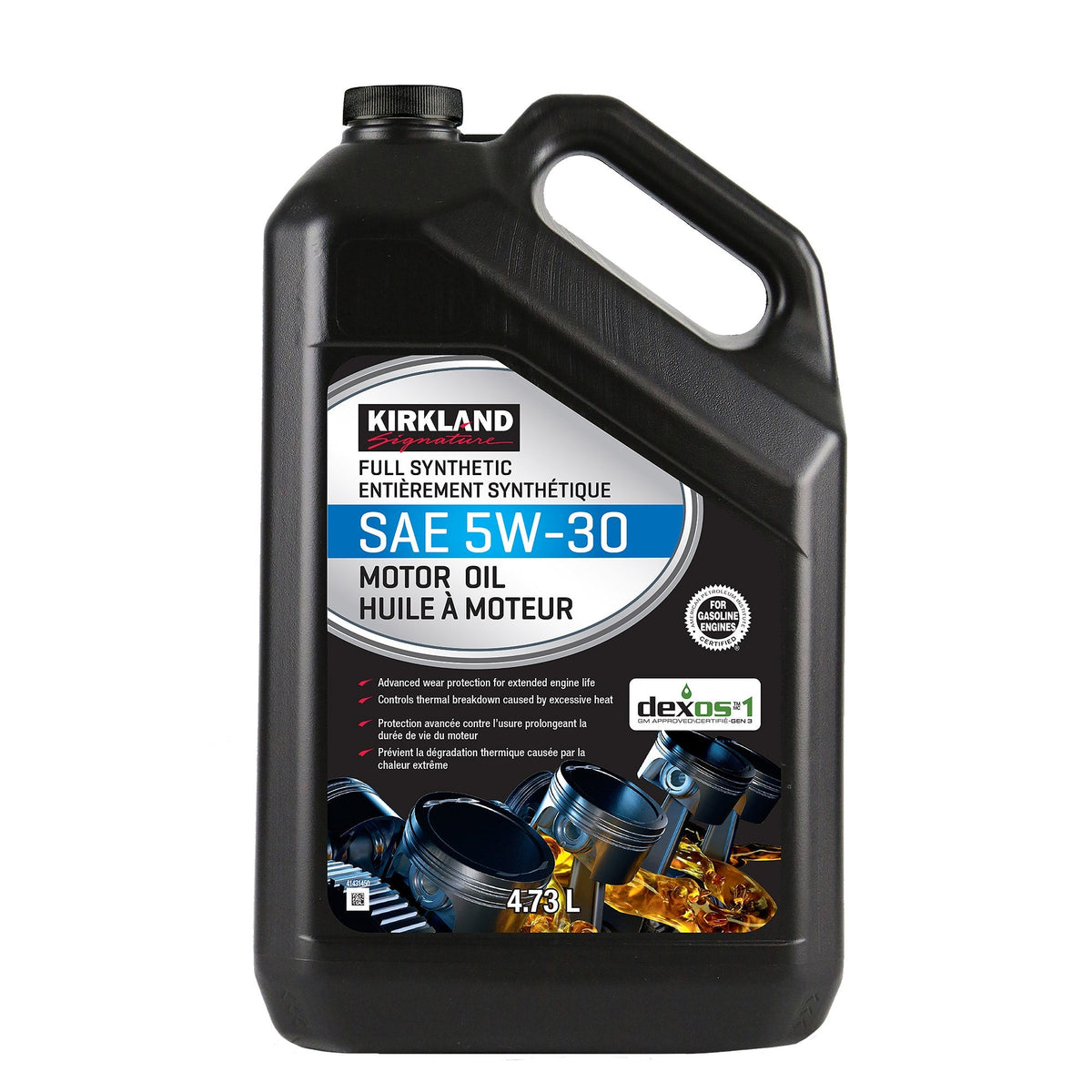 Kirkland Signature 5W30 Full Synthetic Motor Oil, 2-pack