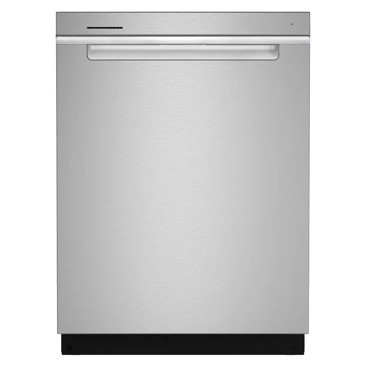 Whirlpool Kitchen Suite with Stainless Steel 36 in. 19.4 cu ft. Counter Depth 4 Door Refrigerator, 30 in. 5.3 cu ft. Electric Range and 24 in. Dishwasher