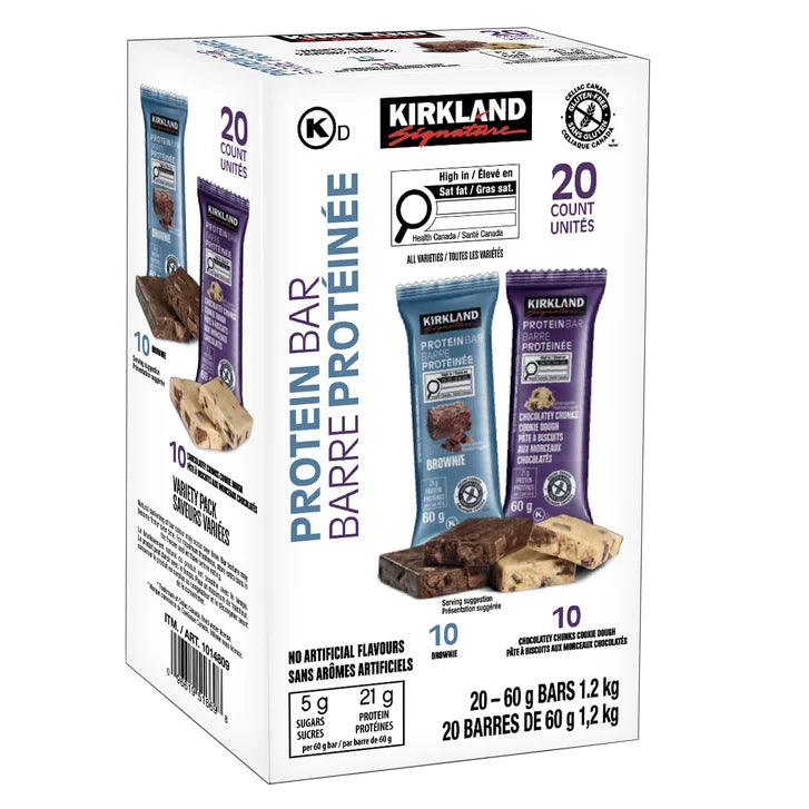Kirkland Signature Protein Bars, 20-count