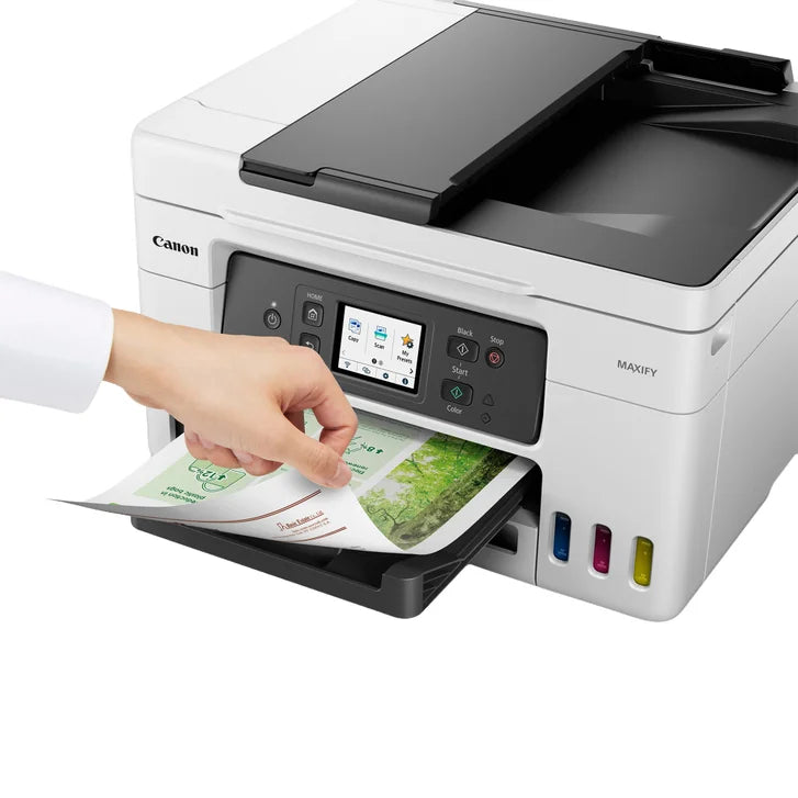 Canon MAXIFY GX4020 Wireless MegaTank Printer with Extra Black Ink Bottle and 2 x 50-Sheet Photo Paper