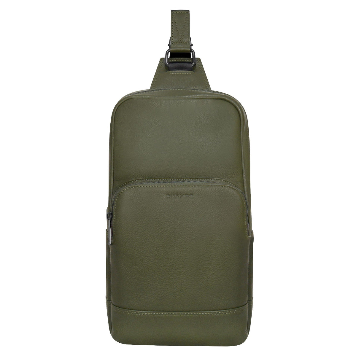 Champs Onyx Collection Leather Sling Bag