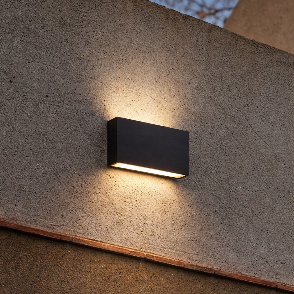 Light & Modern Lordon Style 10 in. Outdoor Rated LED Wall Sconce