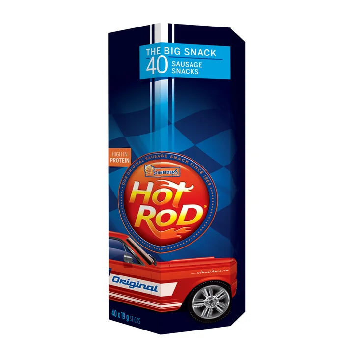 Schneider's Hot Rod Meat Sticks, 40-count