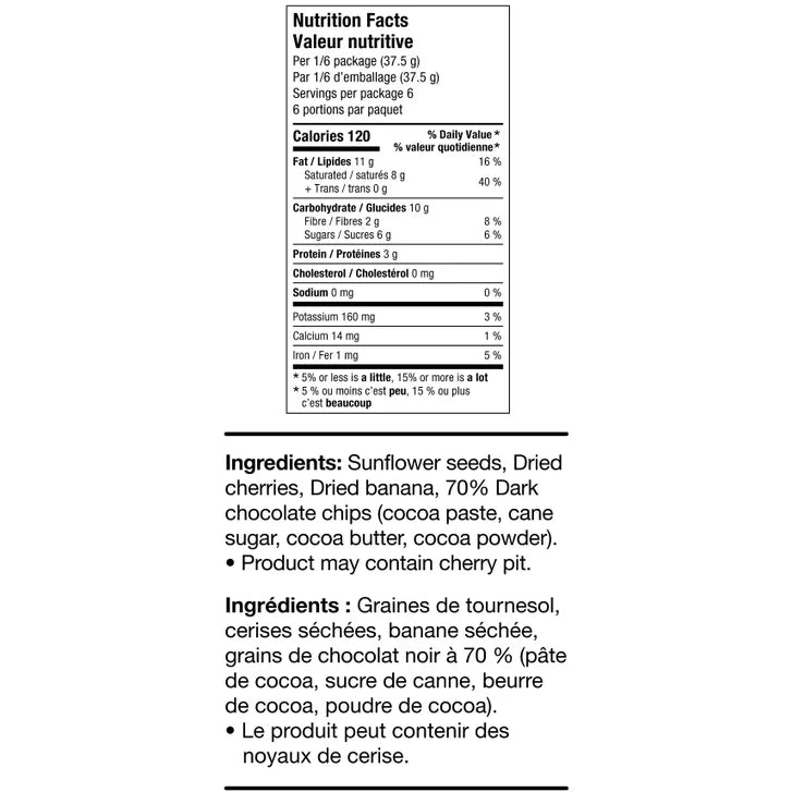 Healthy Crunch Fruit & Seed Mix, 7 × 225 g