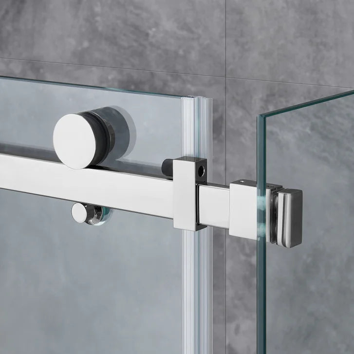 OVE Kelsey 48 in. x 32 in. Corner Shower Kit with Base