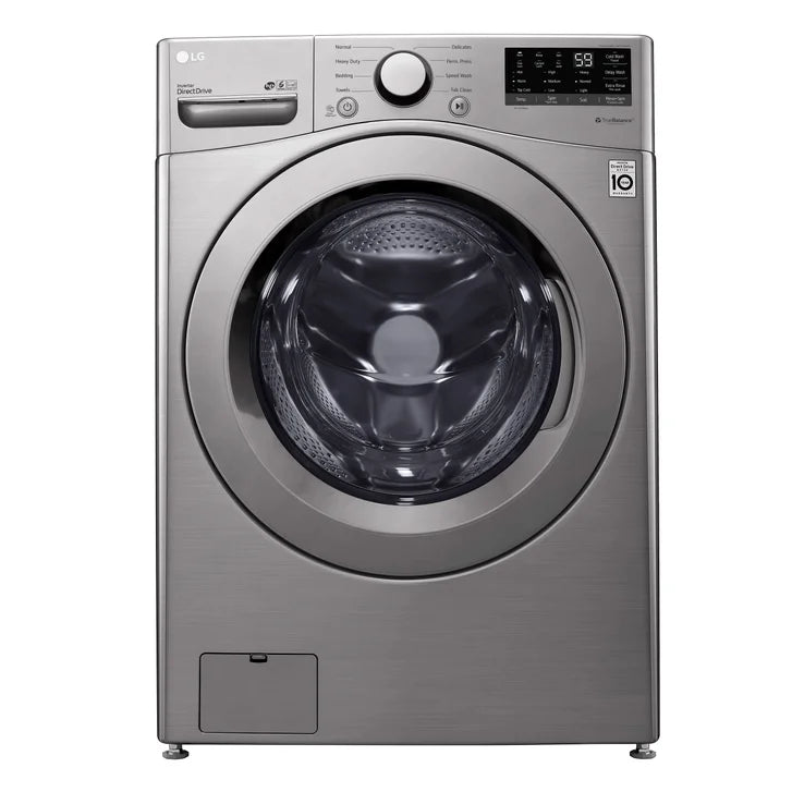 LG Laundry Bundle 5.2 cu ft. Front Load Washer and 7.4 cu ft. Electric Dryer with Stacking Kit