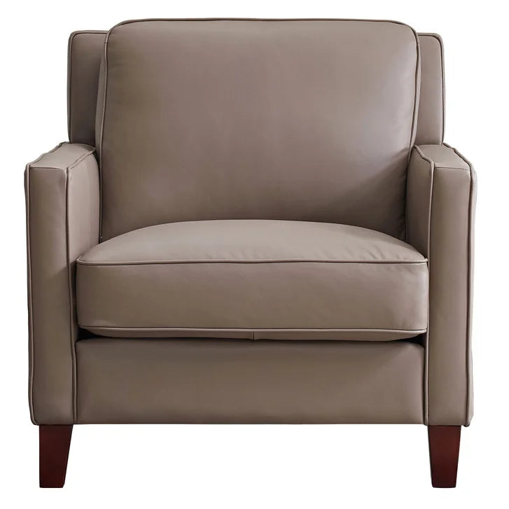 Prospera Home West Park Top-grain Leather Chair
