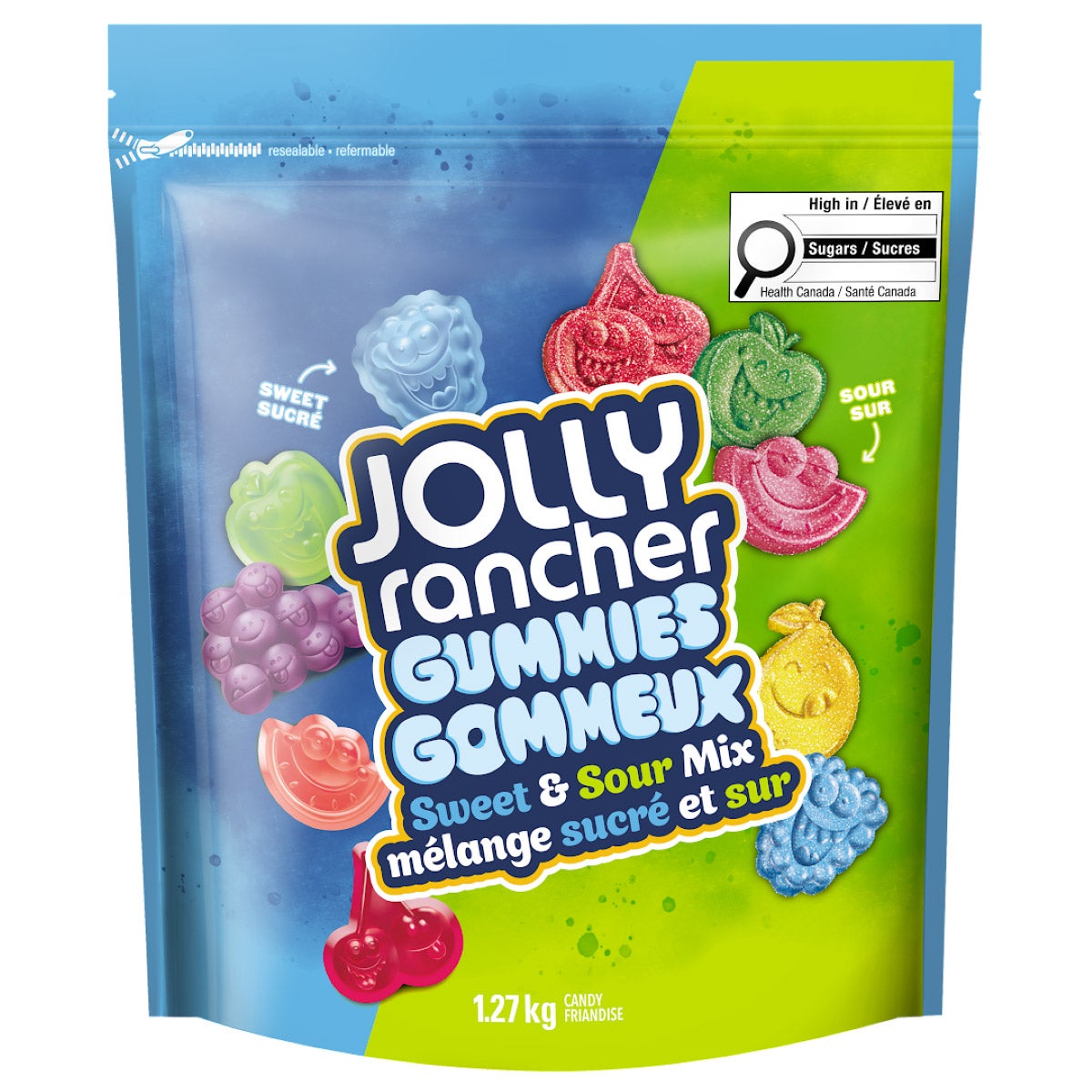 Jolly Rancher Sweet and Sour Gummies, 1.27 kg