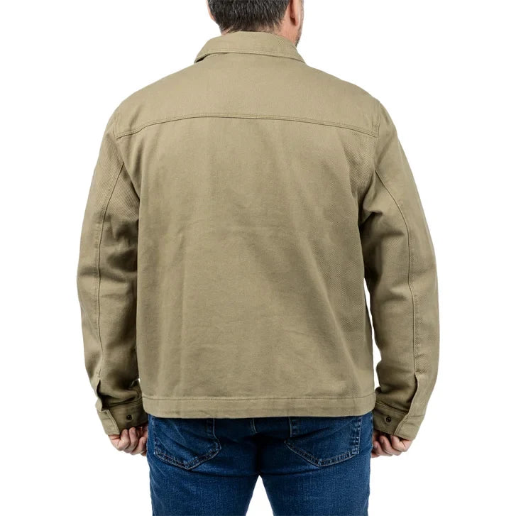 Vans Men's Mcavoy Zip Station Jacket – Casual Full-Zip Coat with Collar