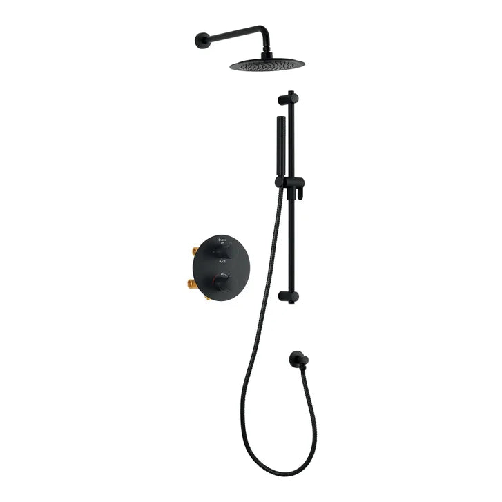 Akuaplus Elite Mya Thermostatic Handheld Shower and Shower Head