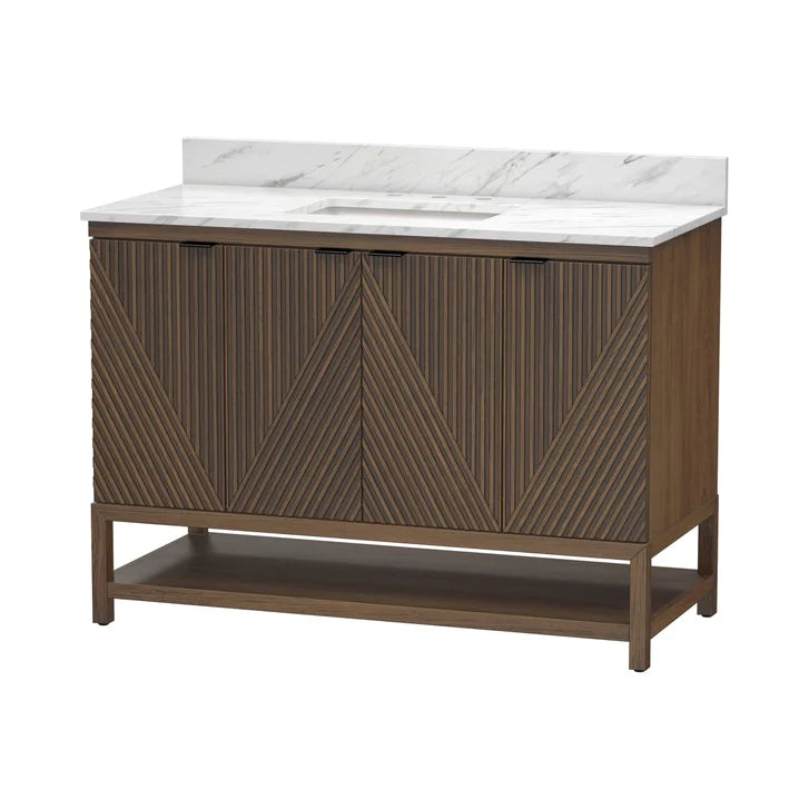 MagickWoods Santa Fe Jacobean Walnut Bathroom Vanity