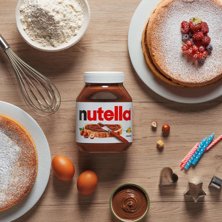 Nutella Hazelnut Spread with Cocoa, 2 × 1 kg