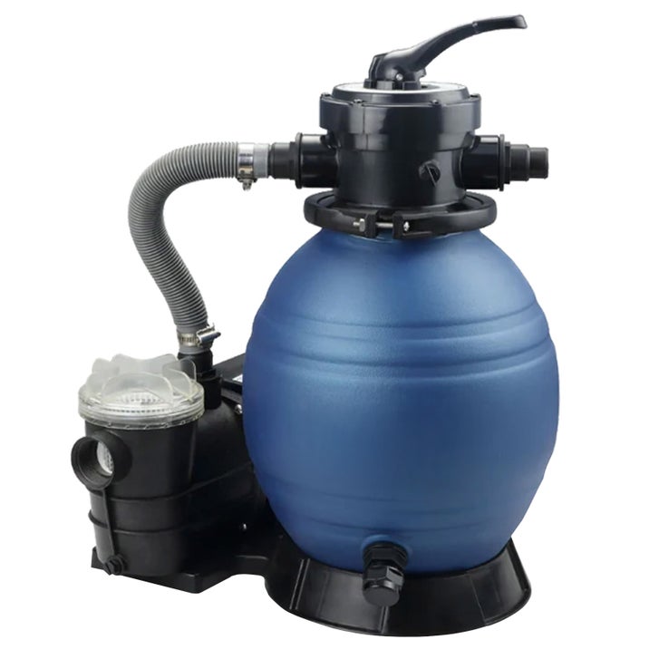 WAVEA - Round Above-Ground Steel Pool, Complete Kit with Accessories