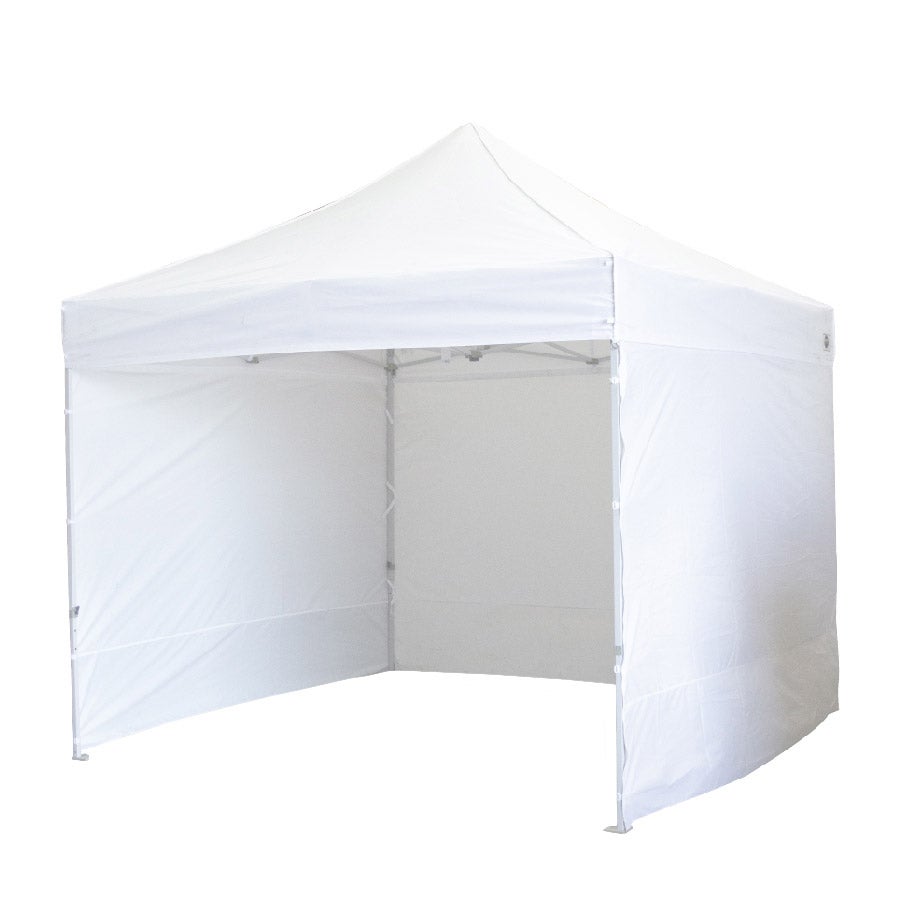 10x10 ft. Canopy Service Tent with Clear Protective 10' Shield and Enclosure sidewalls