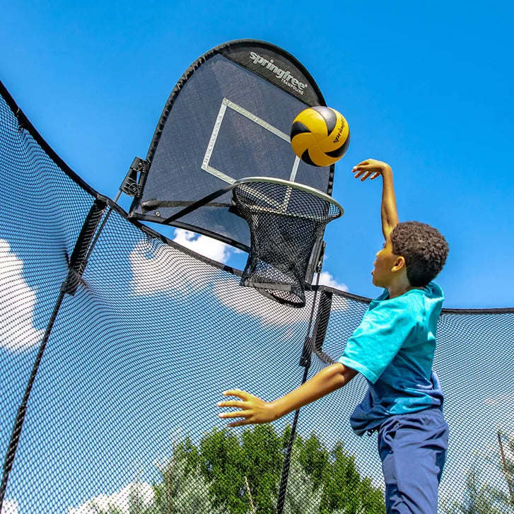 Springfree 11 x 13 ft. Jumbo Rectangle Trampoline Bundle