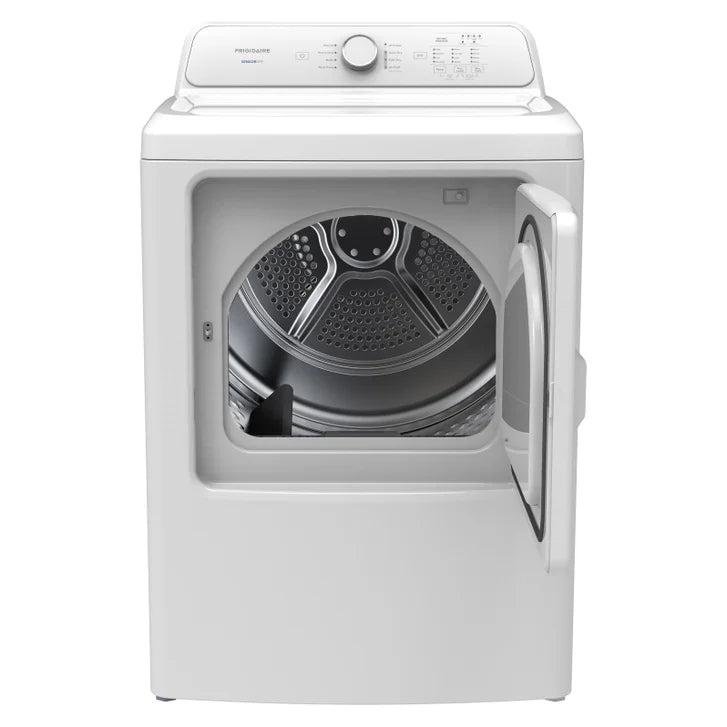 Frigidaire 27 in. 7.0 cu ft. White Electric Dryer with Sensor Dry Technology