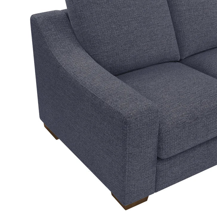 Thomasville Dillard – Woven Fabric 2-piece Sofa with Reversible Chaise