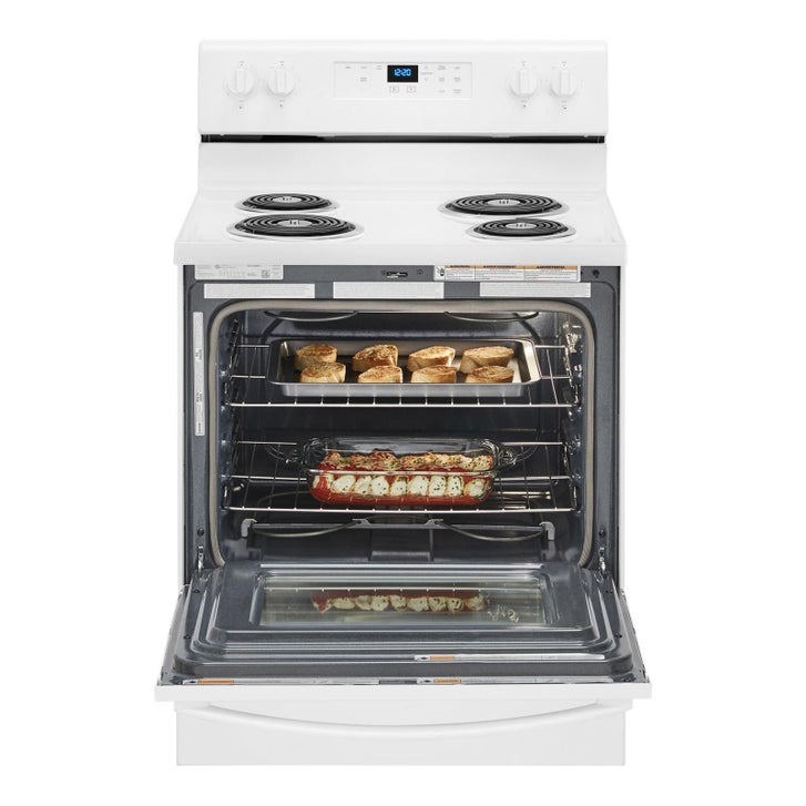 Whirlpool 30 in 4.8 cu ft. Electric 4 Burner Range