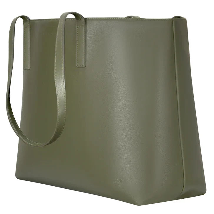 Champs Onyx Collection Leather Business Tote, 22 L