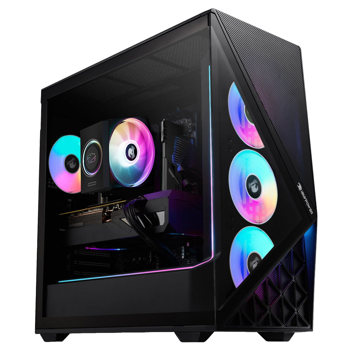 iBUYPOWER Gaming Desktop, Intel Core Ultra 5 225F - 16GB RAM, 1TB SSD, Intel Arc B570