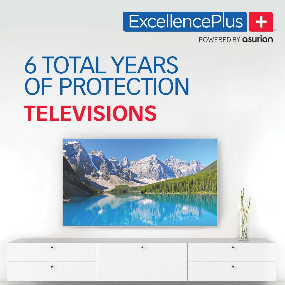 Québec - ExcellencePlus+ 4-year warranty. No deductibles and no additional fees for 1 TV Under $500