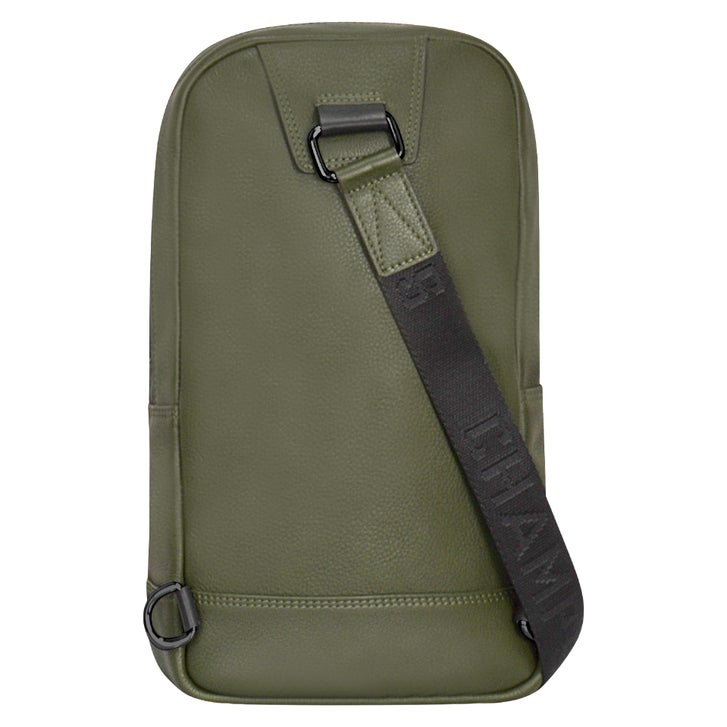 Champs Onyx Collection Leather Sling Bag