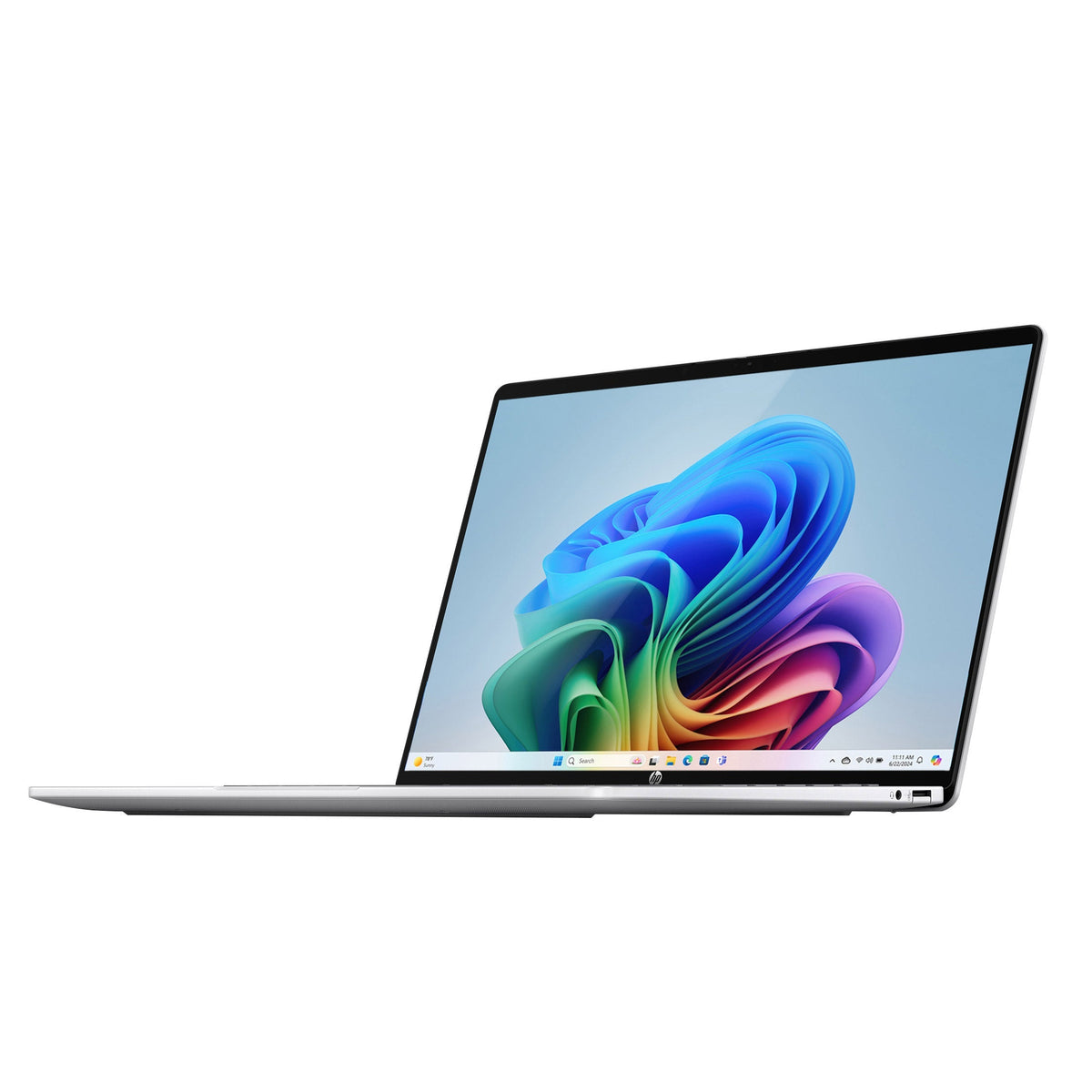 HP OmniBook 5 14-in Copilot+ OLED Laptop, Snapdragon X X1-26-100, 16 GB RAM, 512 GB SSD, Qualcomm Adreno