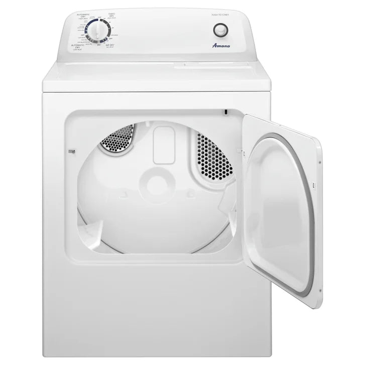 Amana 6.5 cu ft. White Electric Dryer with Automatic Dryness Control