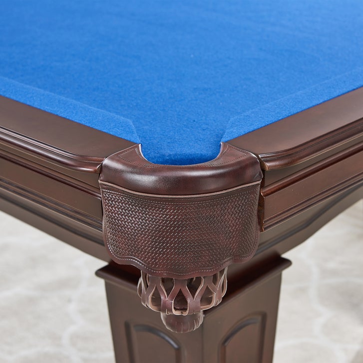 Beringer 8 ft. Belmont Solid Wood Slate Billiard Table