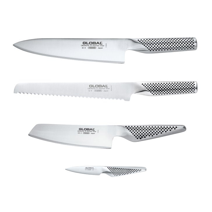 Global Hashira Knife Block Set, 5-piece