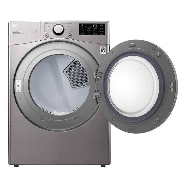 LG Laundry Bundle 5.2 cu ft. Front Load Washer and 7.4 cu ft. Electric Dryer with Storage Pedestal