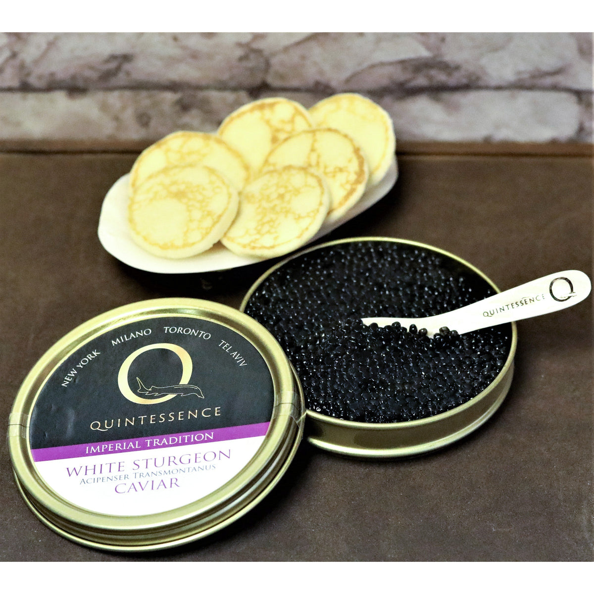 Quintessence White Sturgeon Caviar