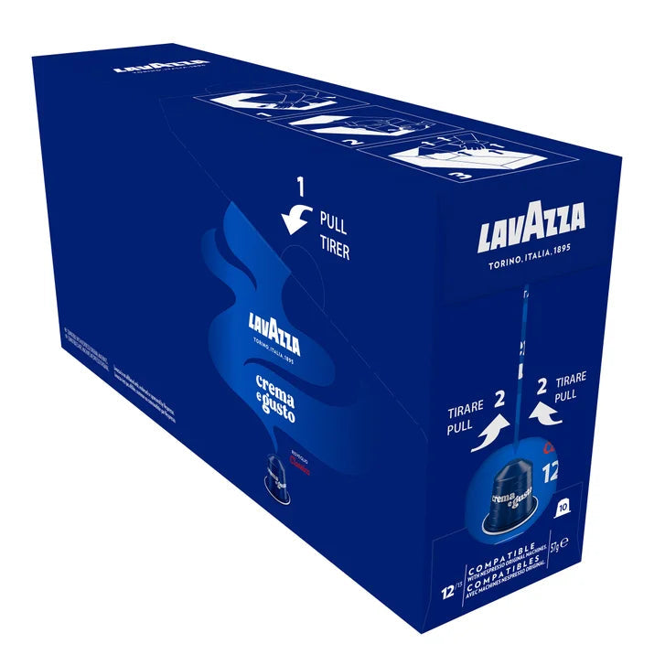 Lavazza Crema e Gusto Nespresso Compatible Coffee Pods, 100-count