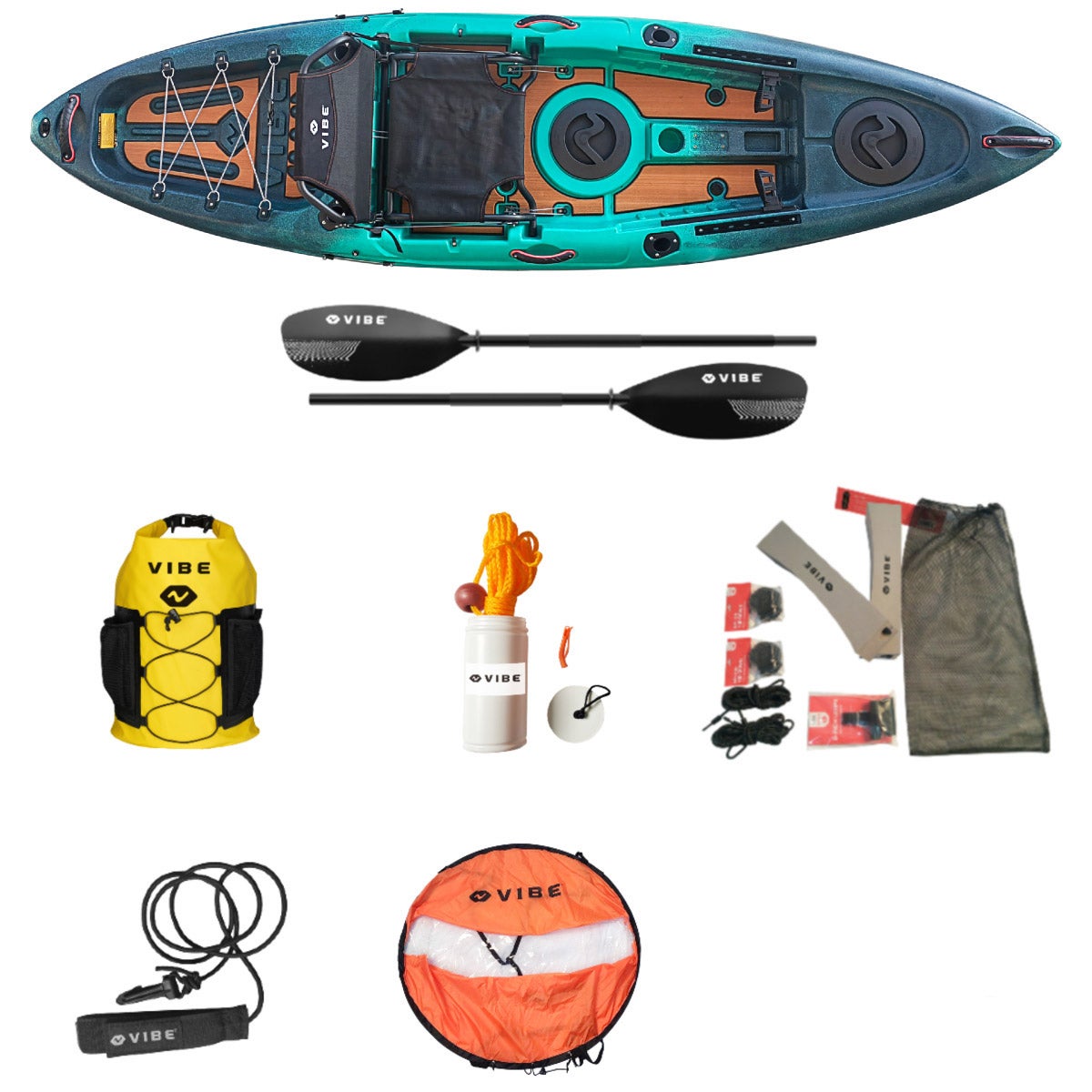 Vibe Yellowfin 100 Recreational Fishing Kayak